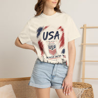 Thumbnail for USA Soccer Graphic T-Shirt