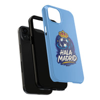 Thumbnail for Real Madrid 'Hala Madrid' Tough Phone Case — Durable Soccer Fan Protective Case