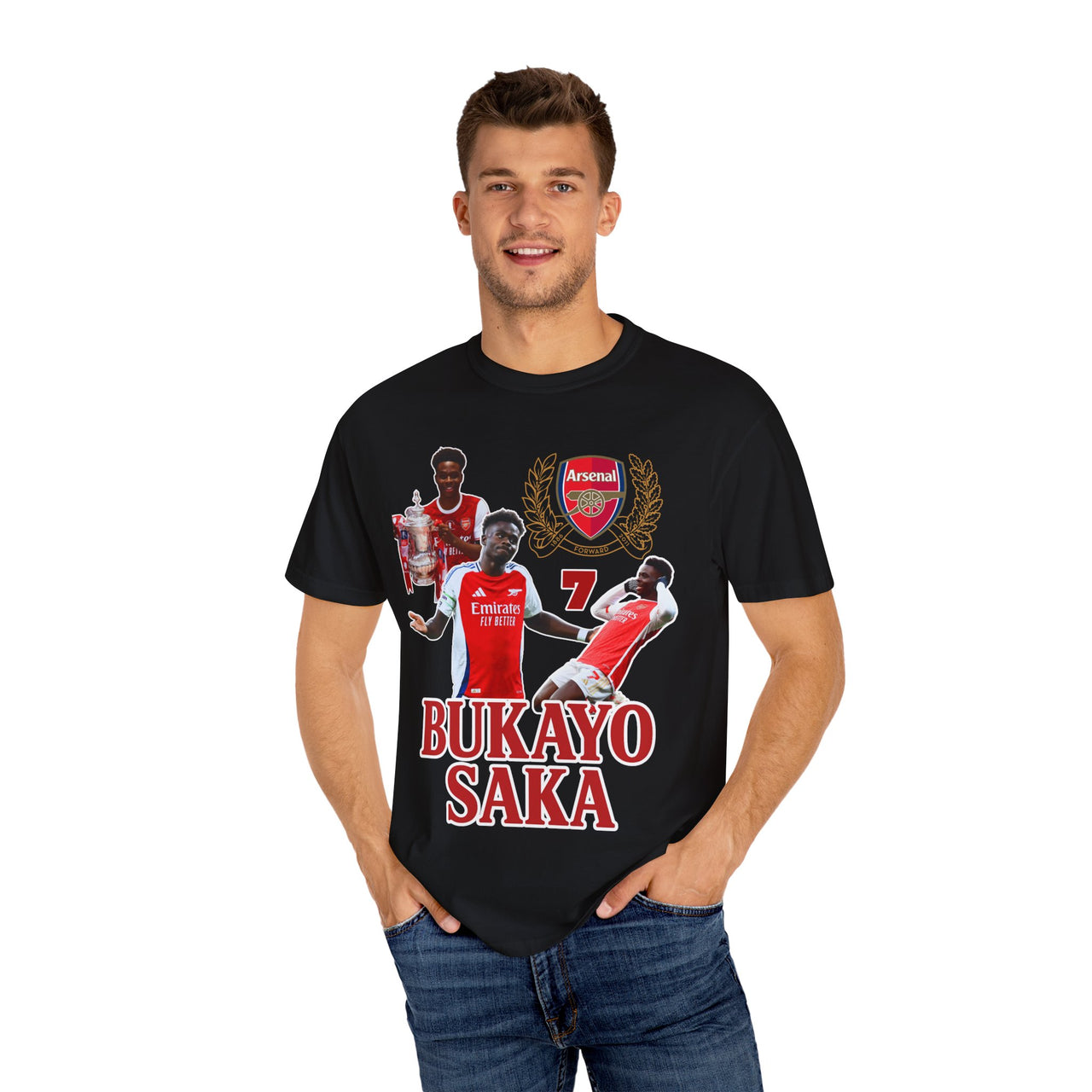 Bukayo Saka Graphic Tee - Unisex T-shirt