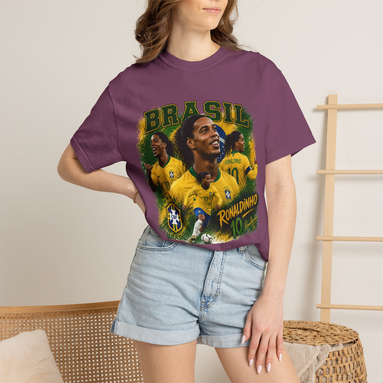 Ronaldinho Brazil Graphic Tee