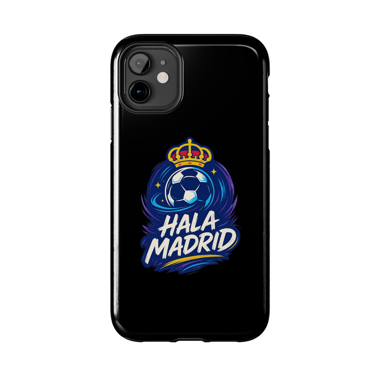 Real Madrid 'Hala Madrid'  Tough Phone Case - Black