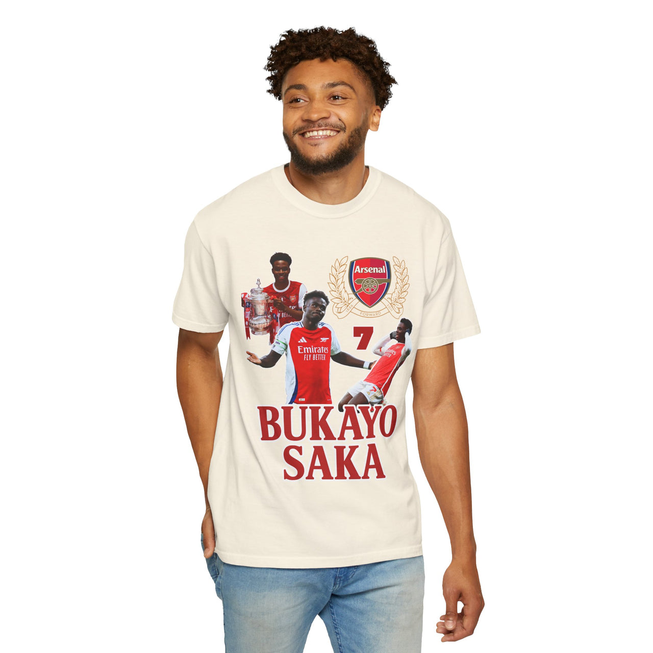 Bukayo Saka Graphic Tee - Unisex T-shirt