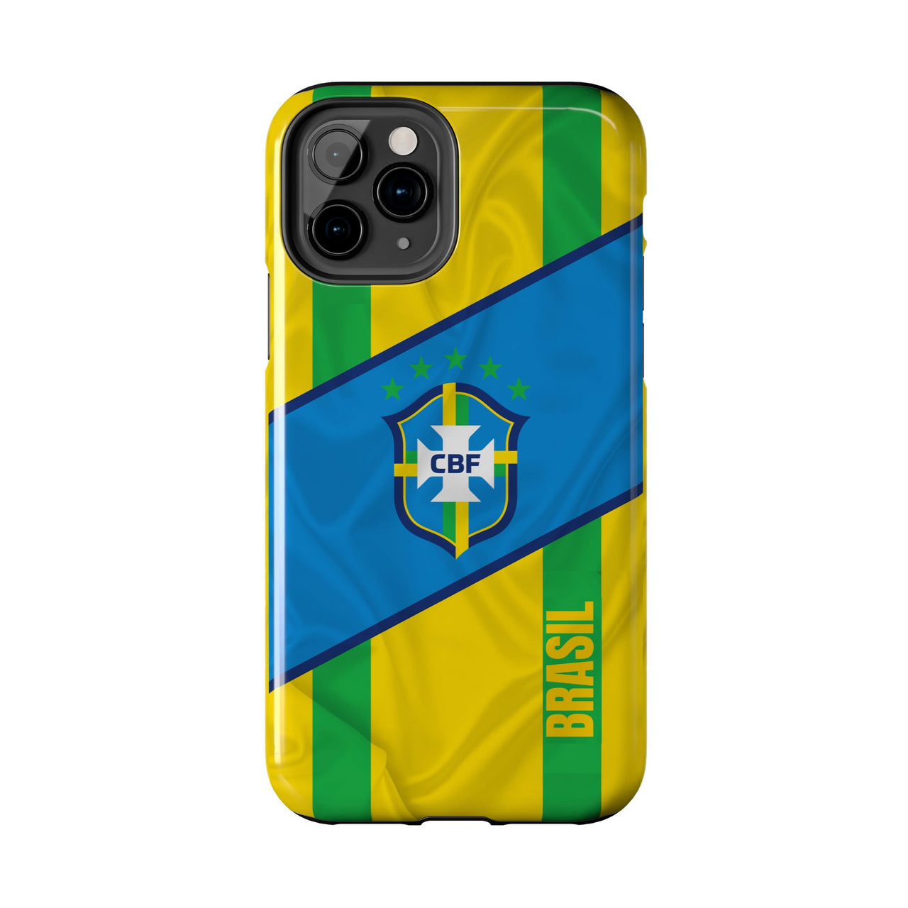 Brazil National Team Phone Case -  (Stripes)