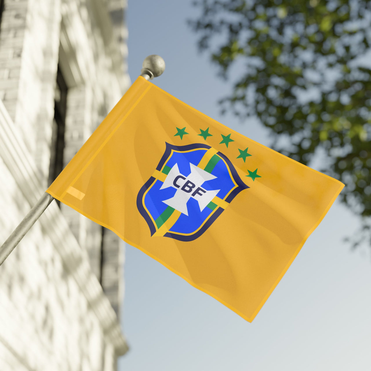 Brazil National Team Flag