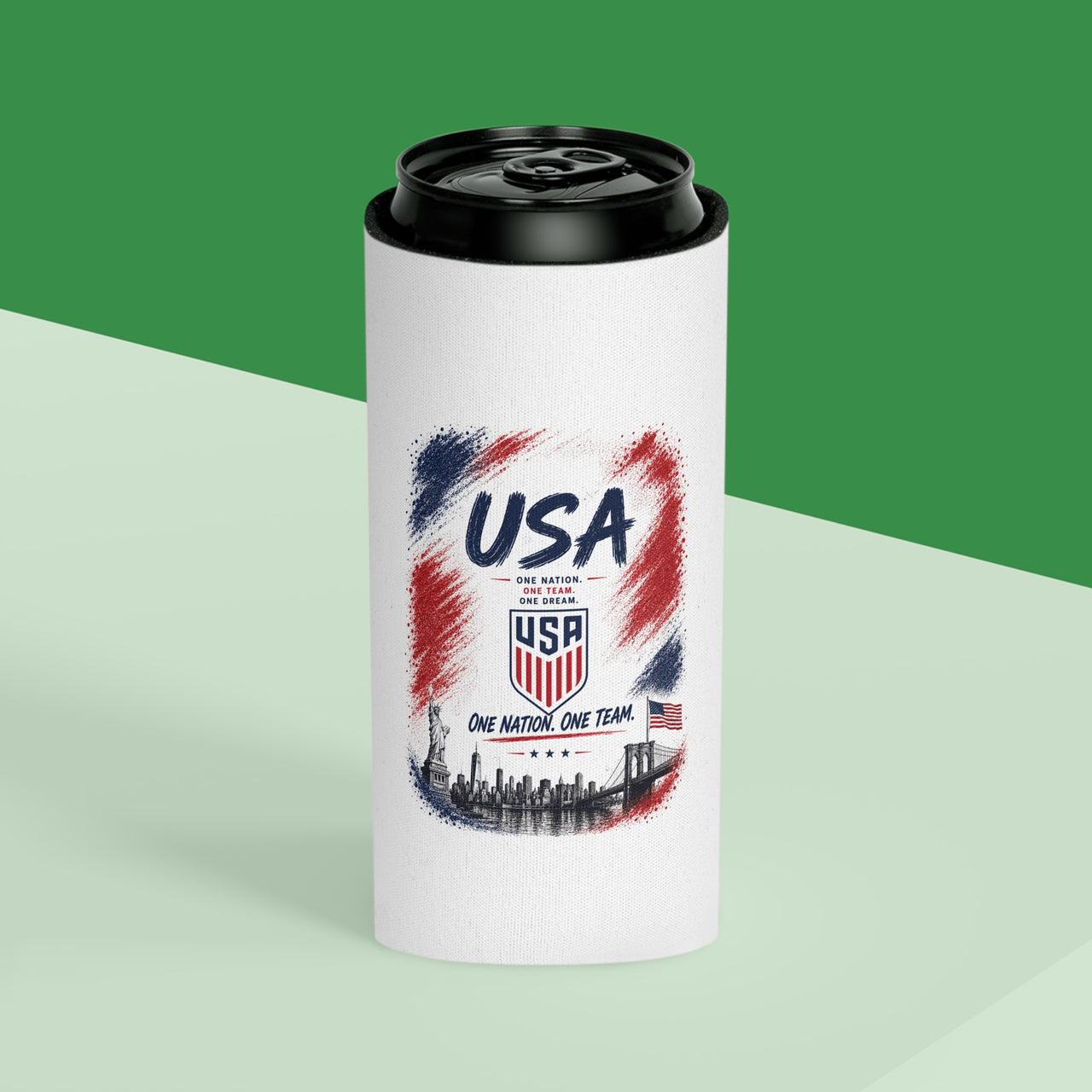 USA Nation Team Can Cooler - Drink Sleeve