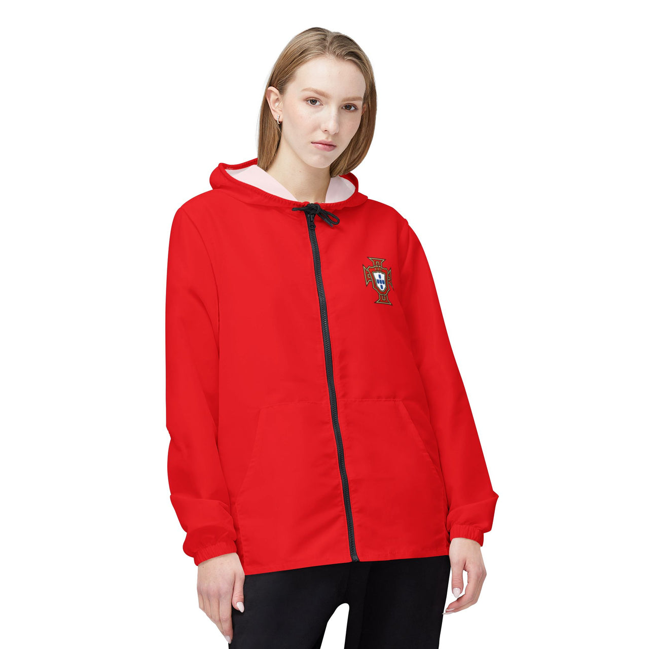 Portugal National Team Unisex Windbreaker Jacket (AOP)