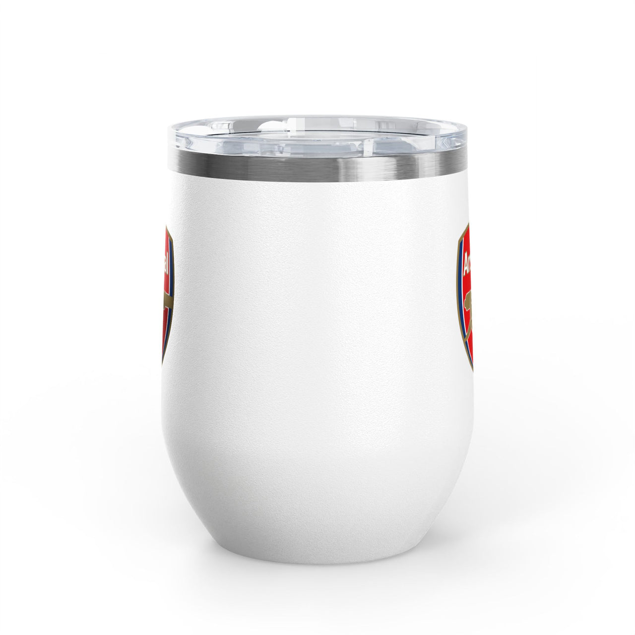 Arsenal Wine Tumbler - 12oz Insulated Drinkware for Fans