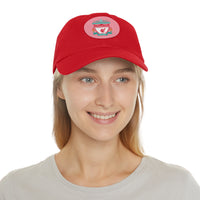Thumbnail for Liverpool Dad Hat with Leather Patch (Round)