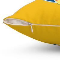 Thumbnail for Villarreal Spun Polyester Square Pillow
