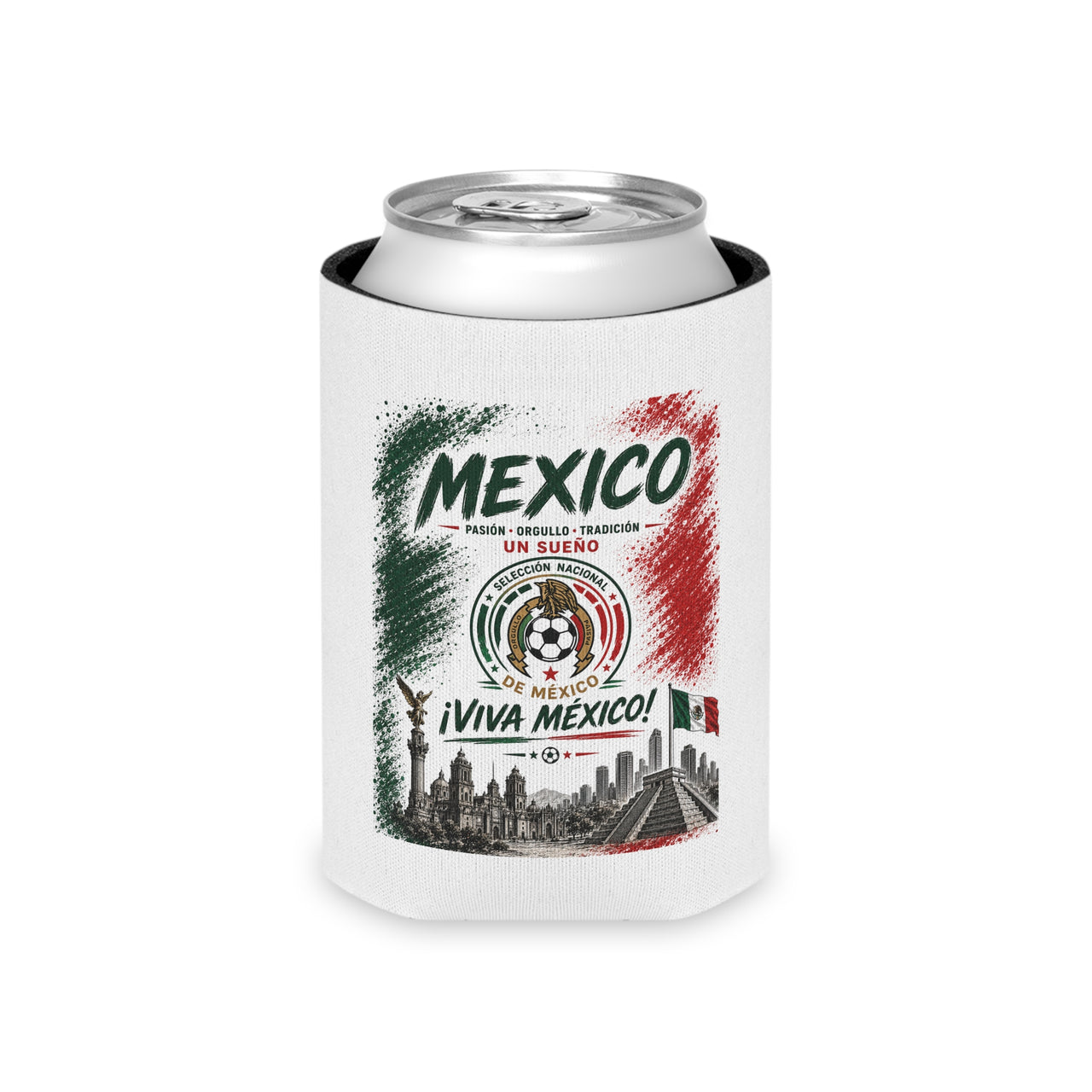 Mexico Graphic Can Cooler – ¡Viva México!