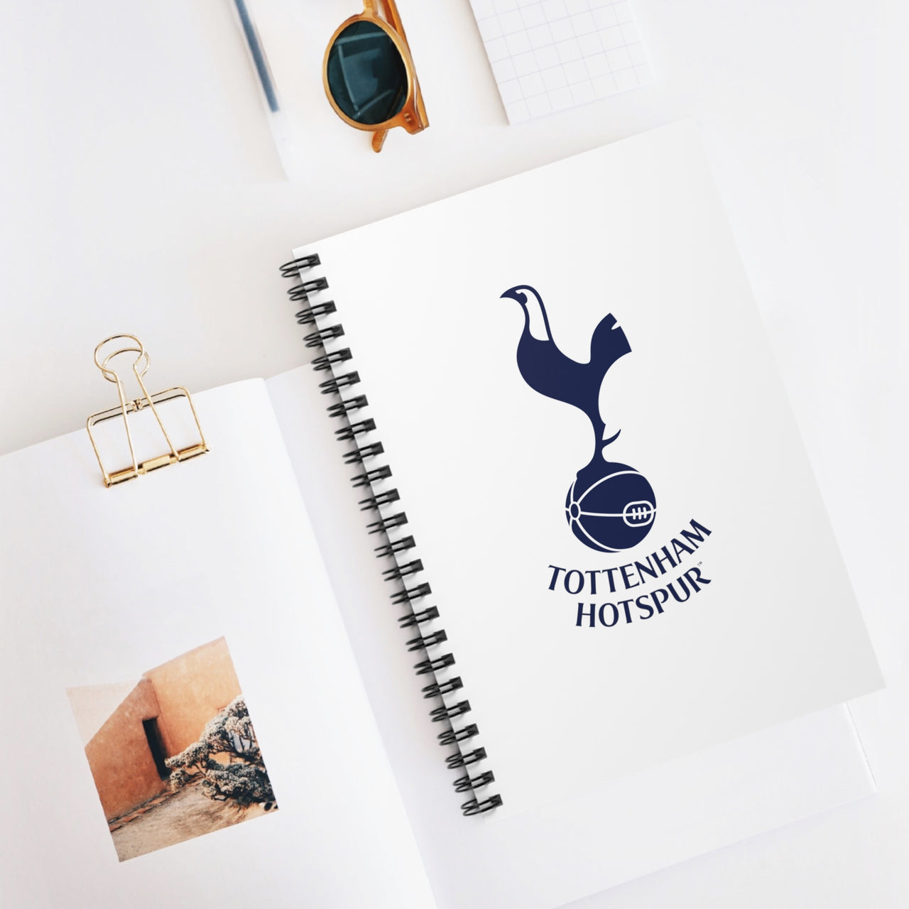 Tottenham Hotspurs Spiral Notebook - Ruled Line