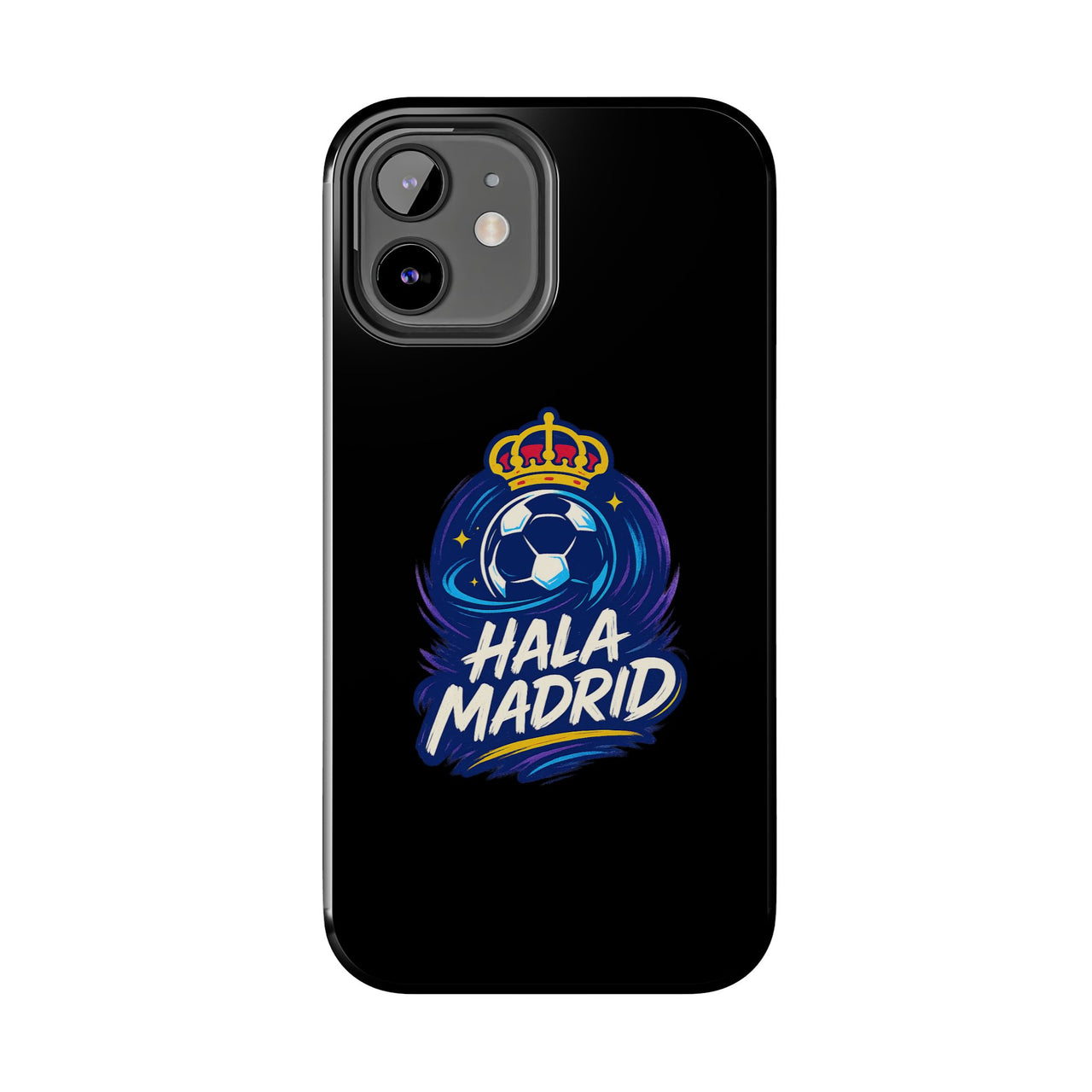 Real Madrid 'Hala Madrid'  Tough Phone Case - Black