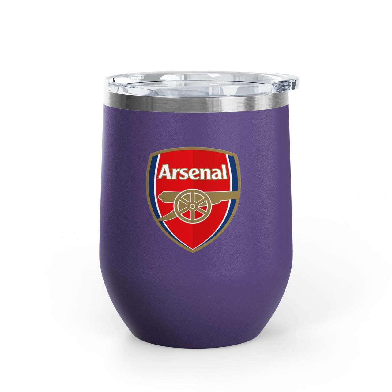 Arsenal Wine Tumbler - 12oz Insulated Drinkware for Fans