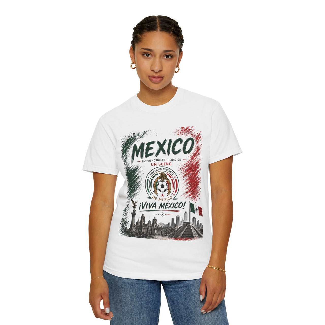 Mexico Graphic Tee  – “¡Viva México!”