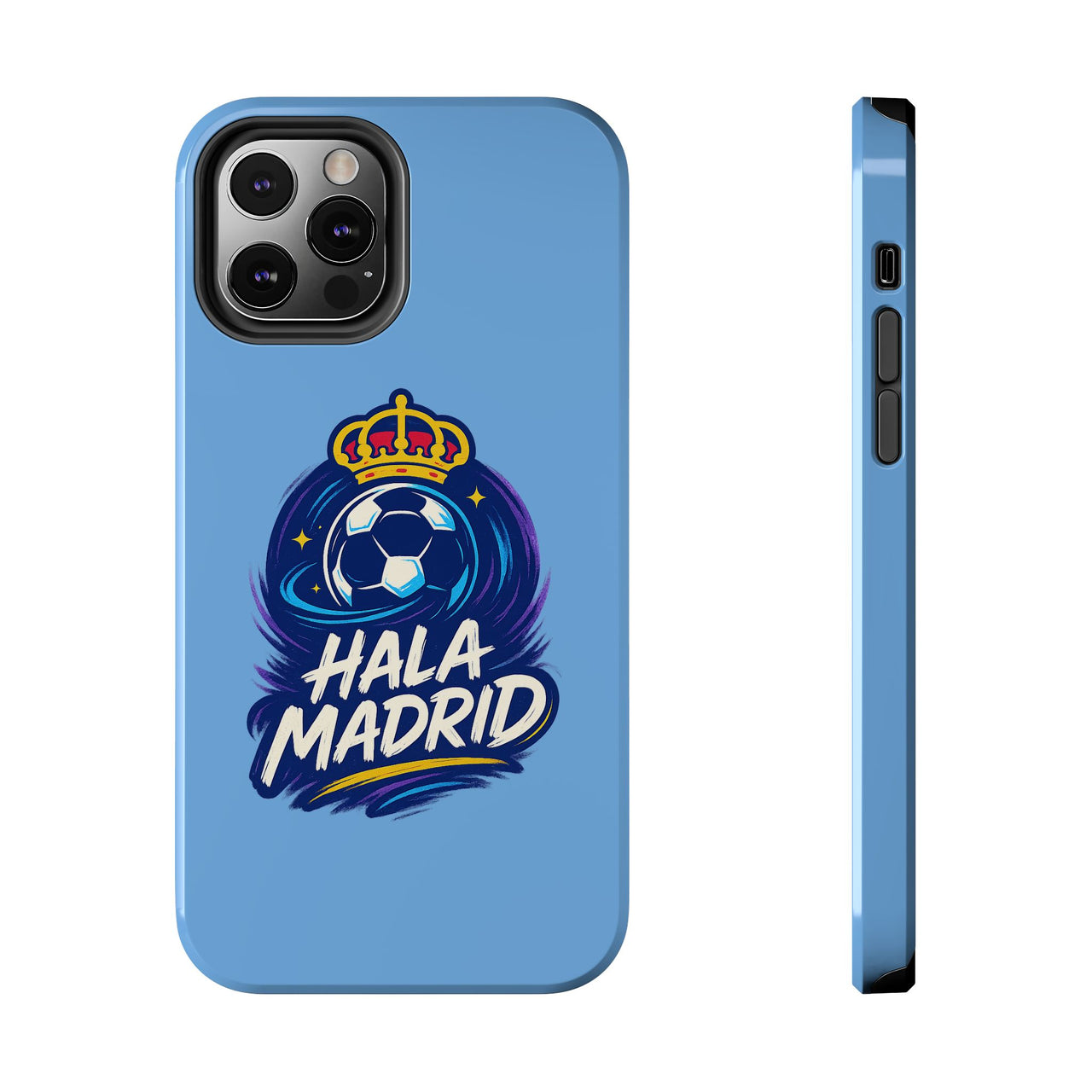 Real Madrid 'Hala Madrid' Tough Phone Case — Durable Soccer Fan Protective Case