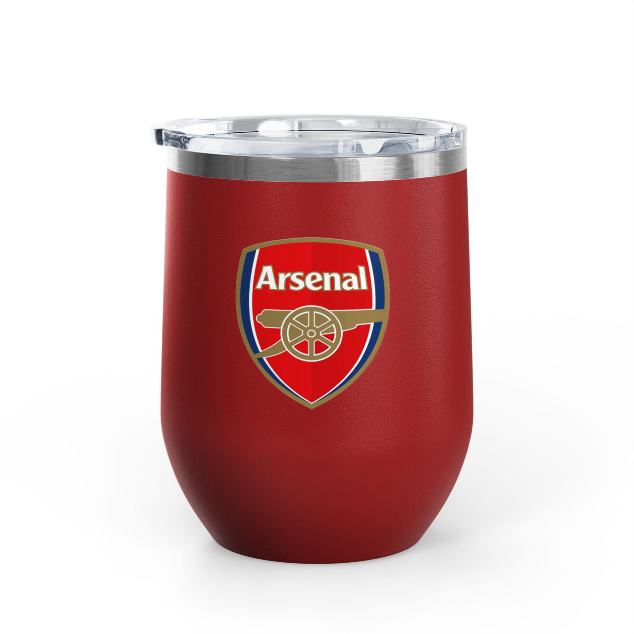 Arsenal Wine Tumbler - 12oz Insulated Drinkware for Fans