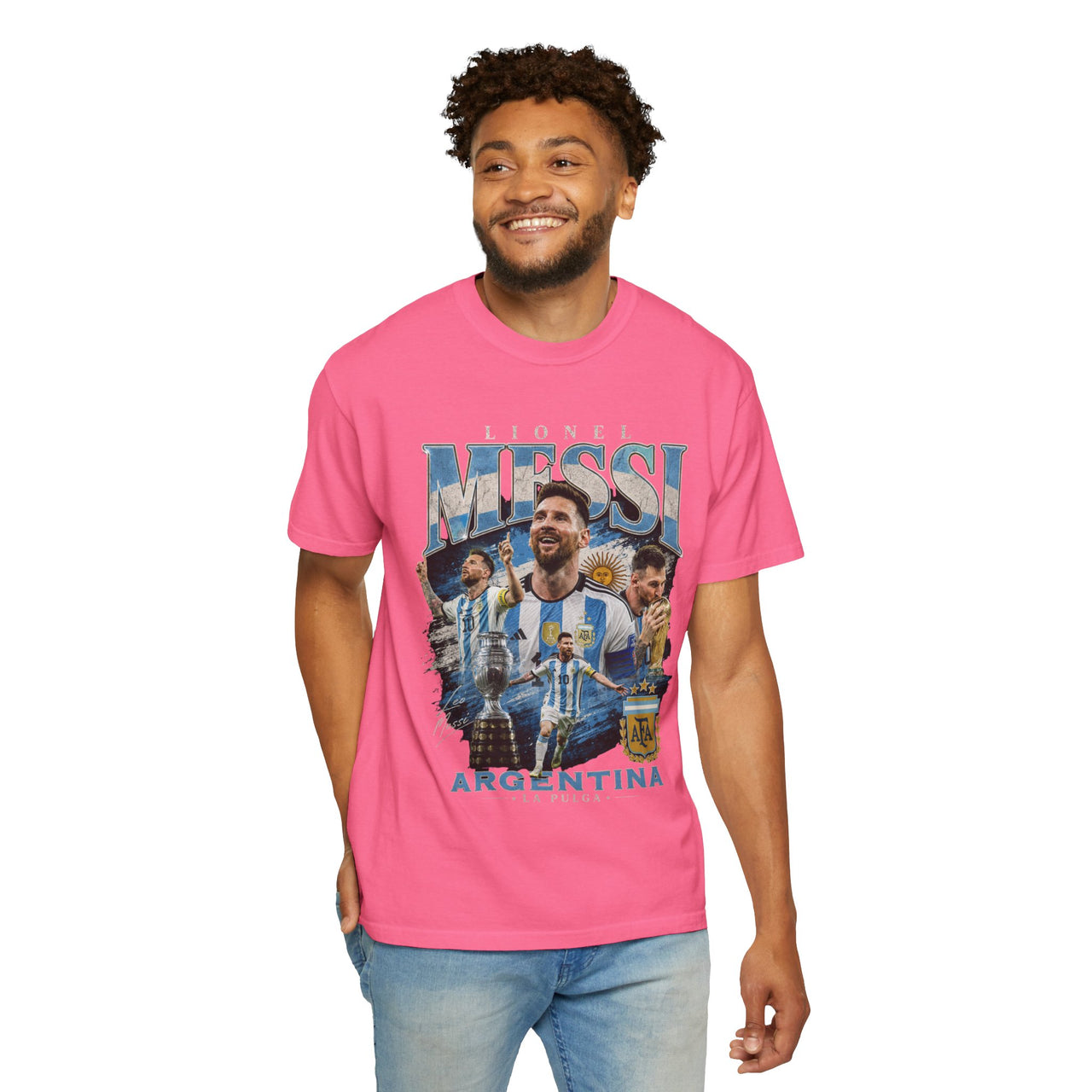 Lionel Messi Argentina Graphic Tee - Unisex