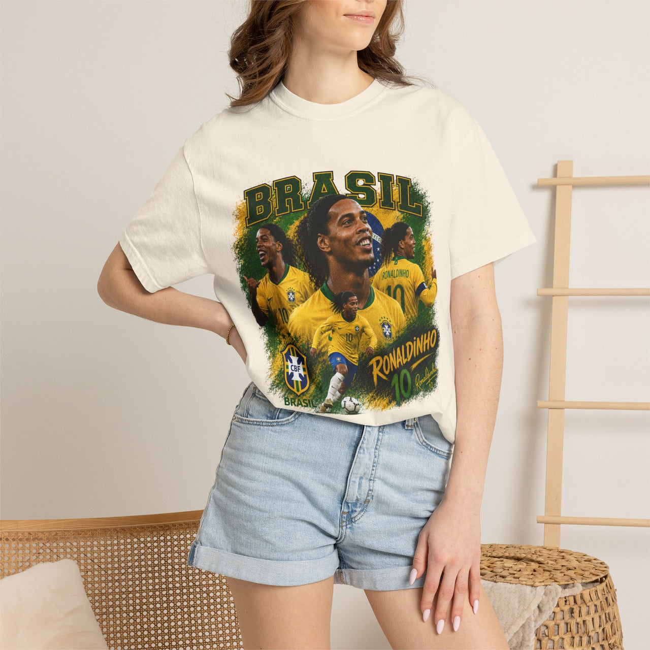 Ronaldinho Brazil Graphic Tee