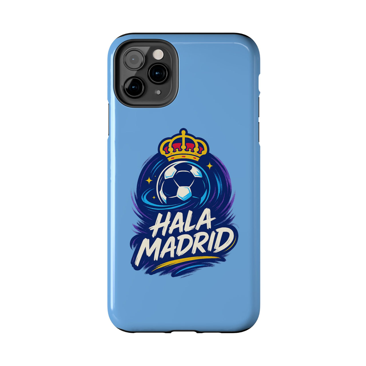 Real Madrid 'Hala Madrid' Tough Phone Case — Durable Soccer Fan Protective Case