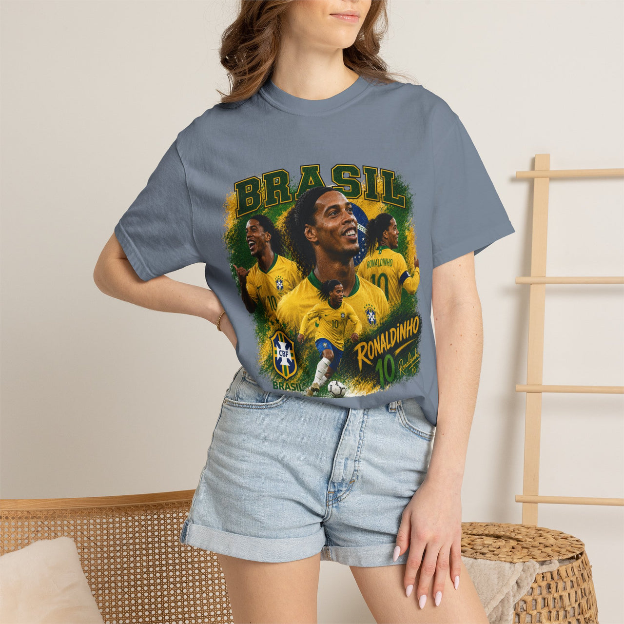 Ronaldinho Brazil Graphic Tee