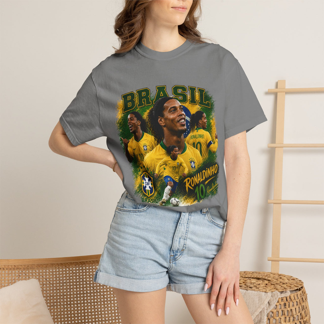 Ronaldinho Brazil Graphic Tee