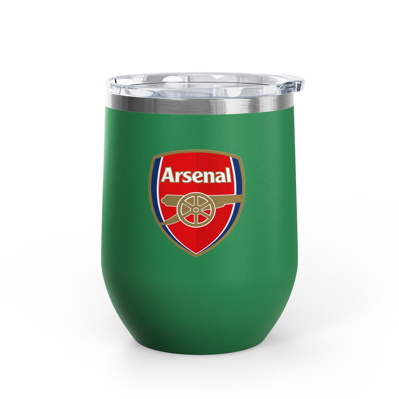 Arsenal Wine Tumbler - 12oz Insulated Drinkware for Fans