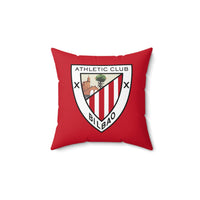 Thumbnail for Athletic Bilbao Spun Polyester Square Pillow
