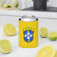 Thumbnail for Brazil National Team Can Cooler — Drink Sleeve