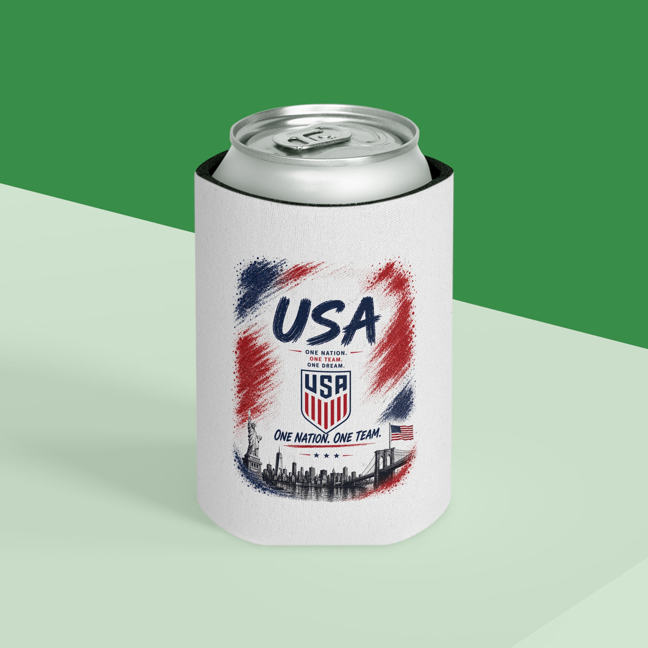 USA Nation Team Can Cooler - Drink Sleeve