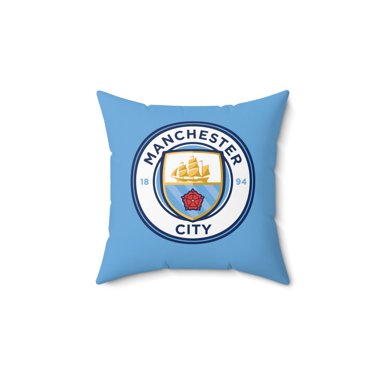 Manchester City Square Pillow