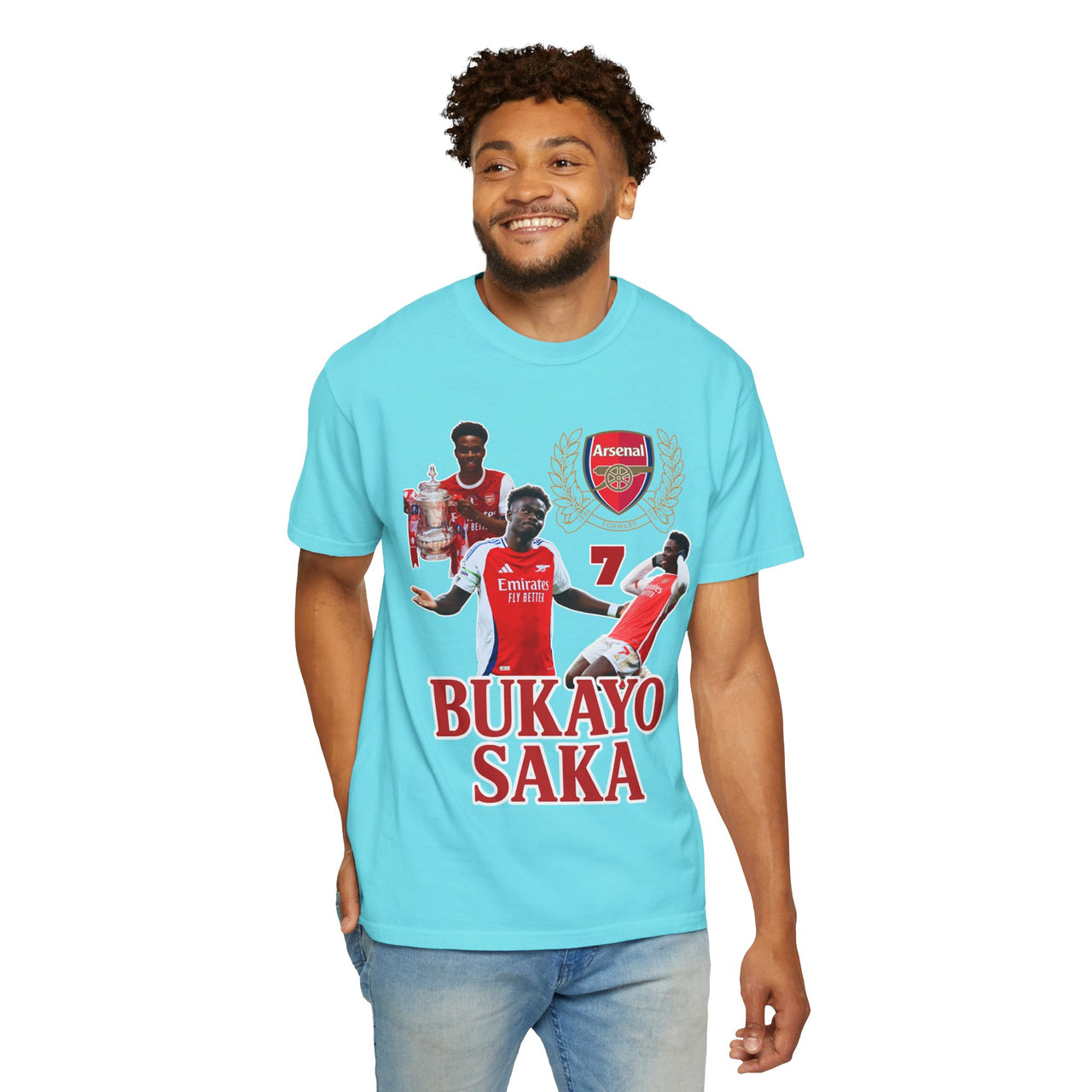 Bukayo Saka Graphic Tee - Unisex T-shirt
