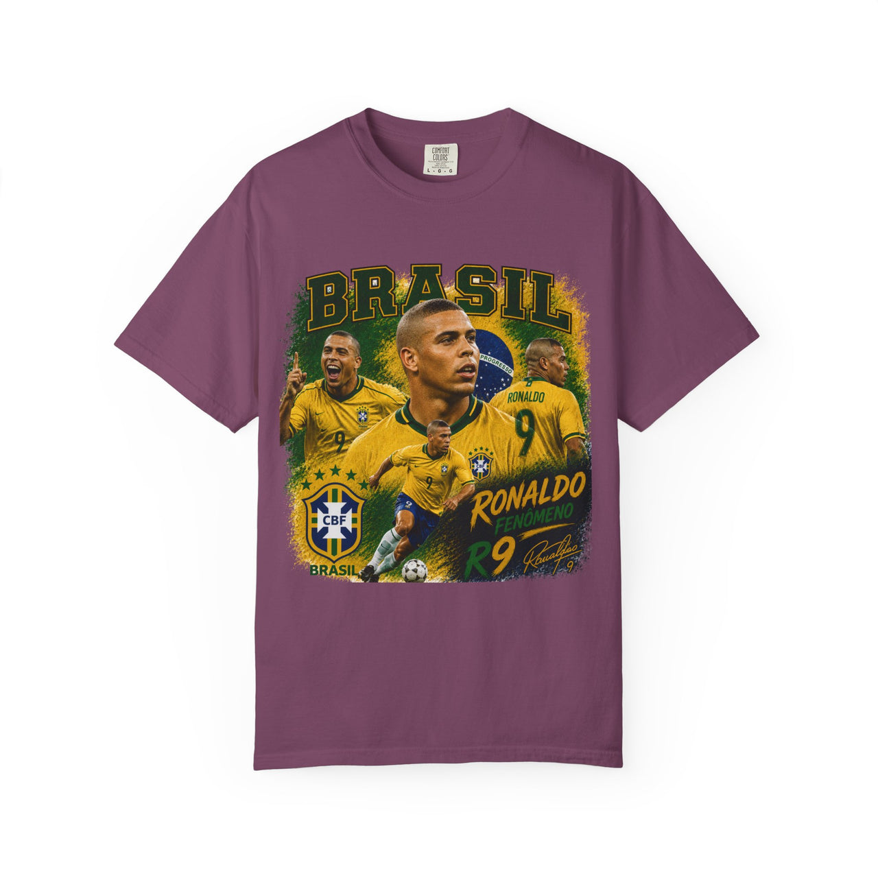 Ronaldo Phenomenon (R9) Brazil Graphic Tee