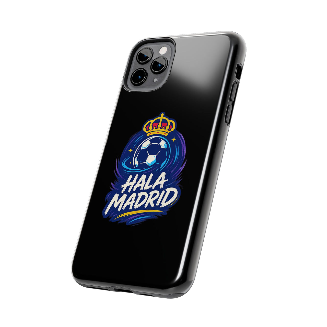 Real Madrid 'Hala Madrid'  Tough Phone Case - Black
