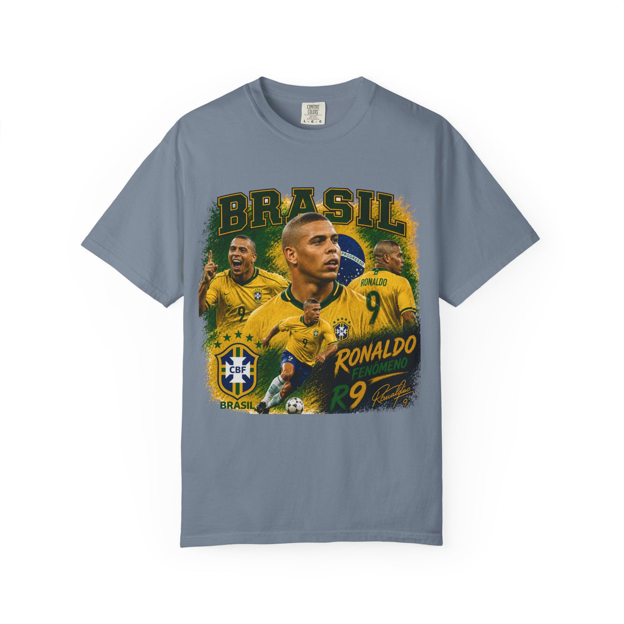 Ronaldo Phenomenon (R9) Brazil Graphic Tee