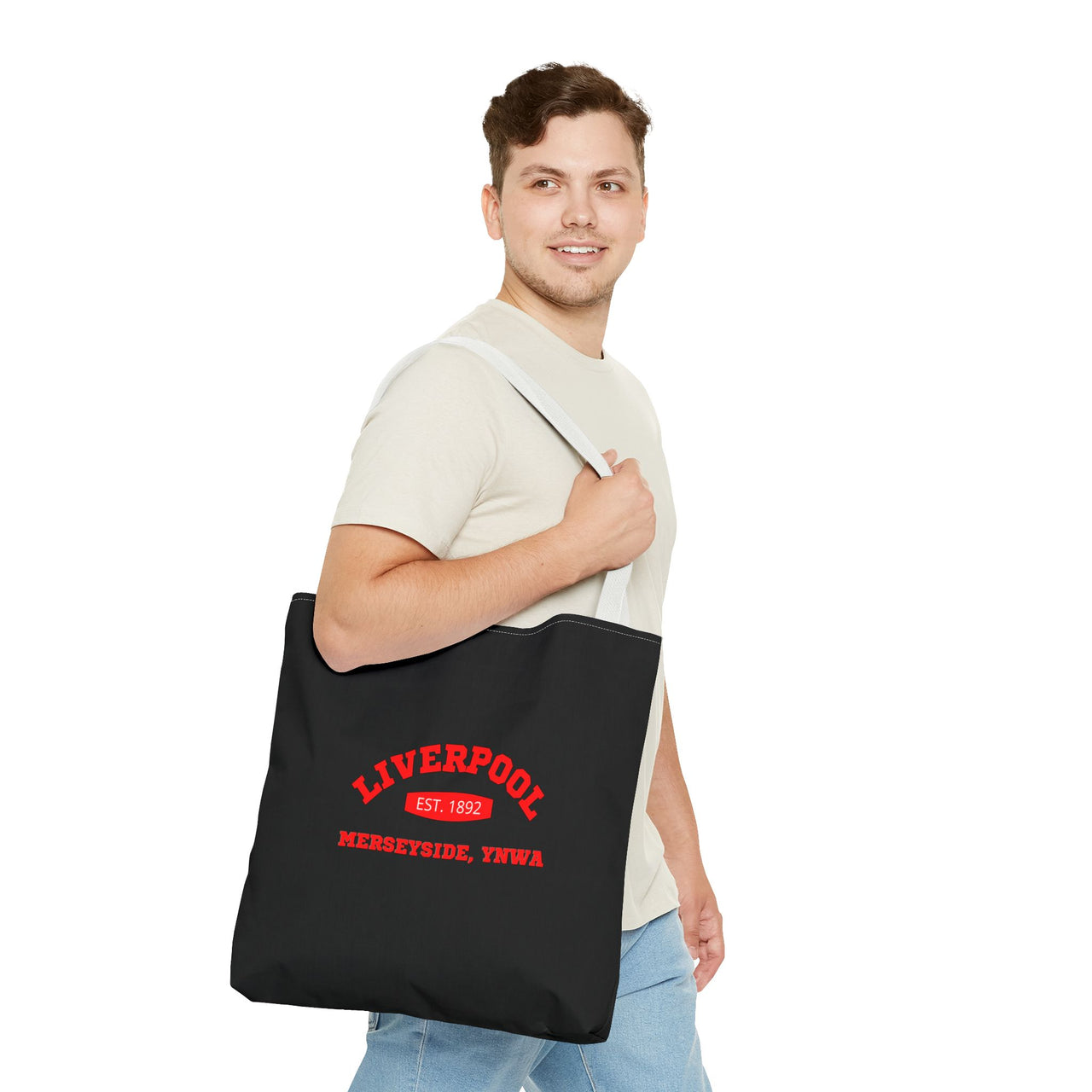 Liverpool Tote Bag - 'Merseyside, YNWA'