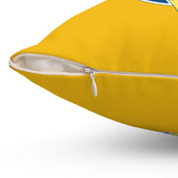 Thumbnail for Villarreal Spun Polyester Square Pillow