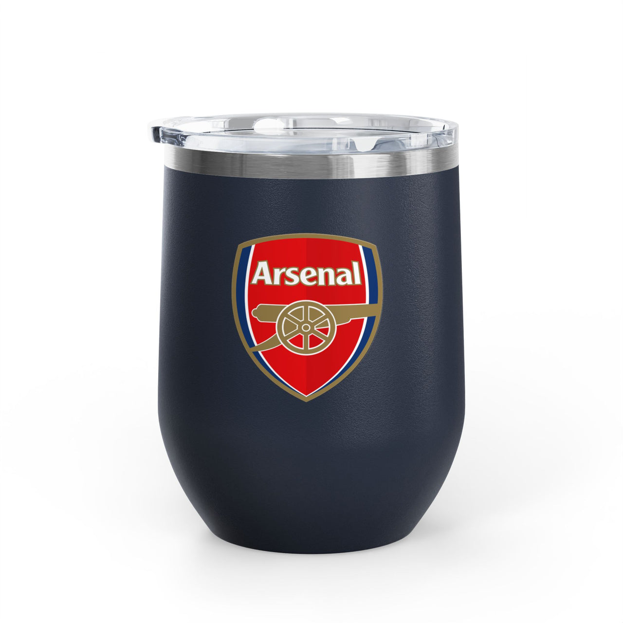Arsenal Wine Tumbler - 12oz Insulated Drinkware for Fans