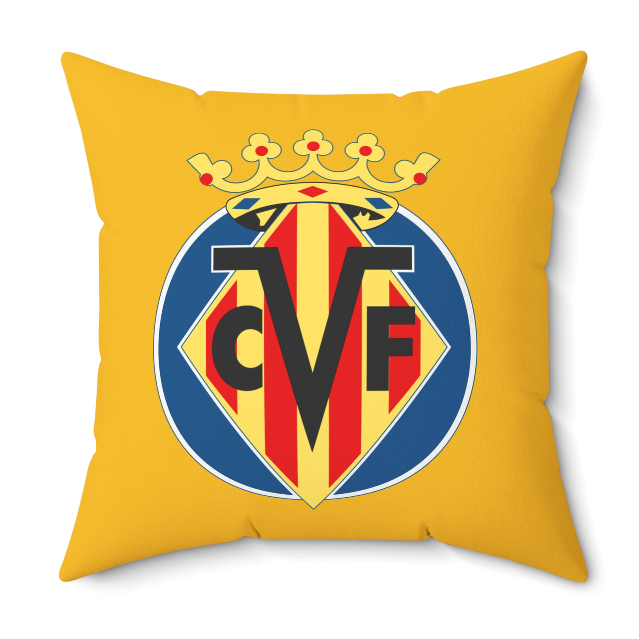 Villarreal Spun Polyester Square Pillow