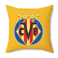 Thumbnail for Villarreal Spun Polyester Square Pillow