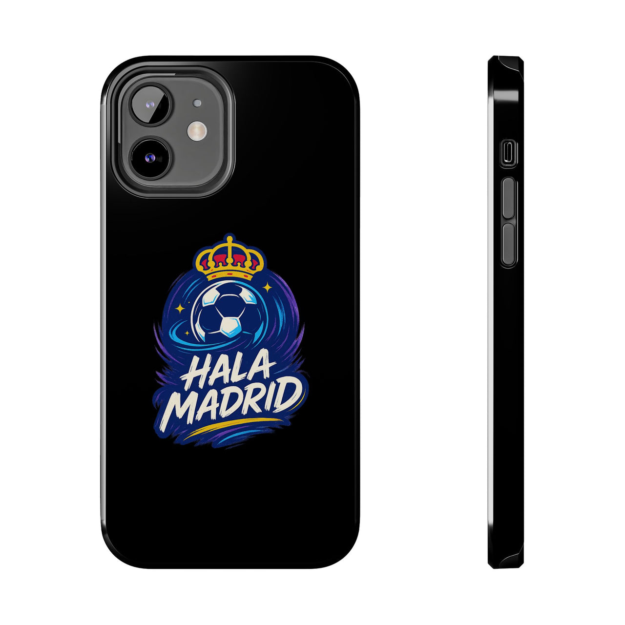 Real Madrid 'Hala Madrid'  Tough Phone Case - Black