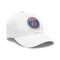 Thumbnail for PSG Dad Hat with Leather Patch (Round)
