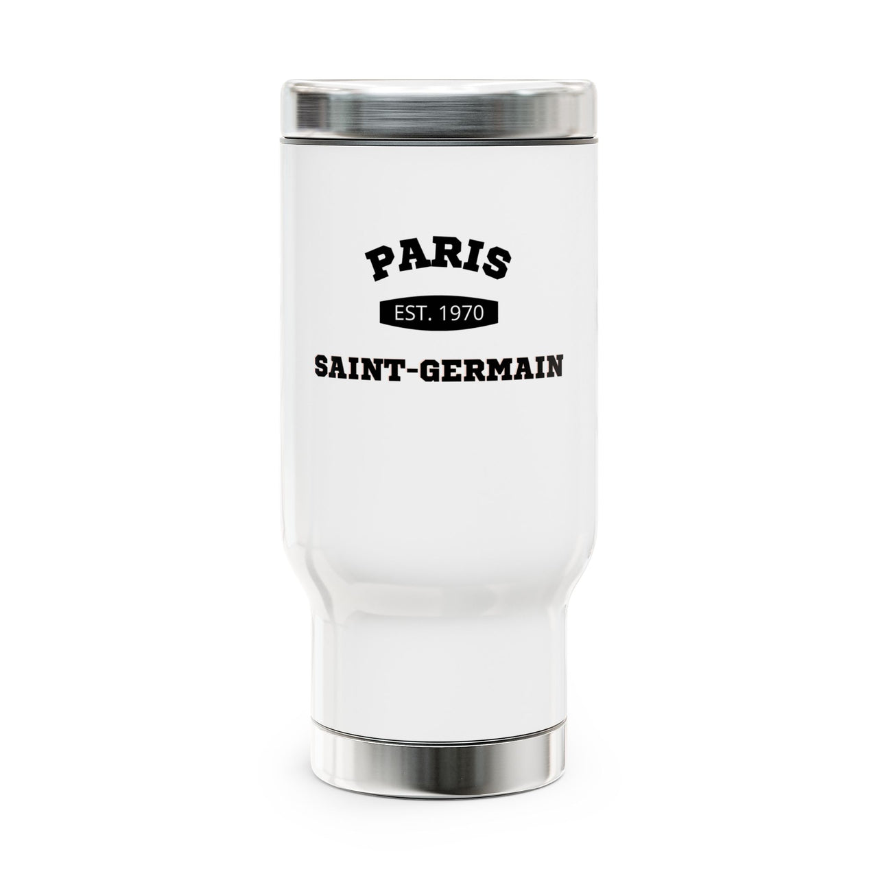PSG Stainless Steel Travel Mug with Handle, 14oz