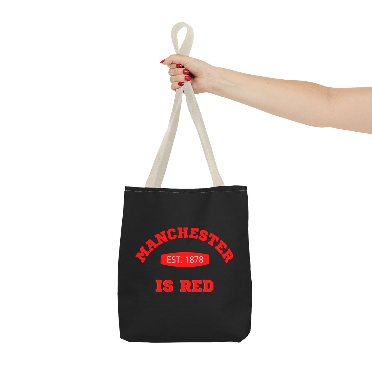 Manchester United Tote Bag - Manchester Is Red