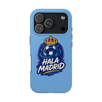 Thumbnail for Real Madrid 'Hala Madrid' Tough Phone Case — Durable Soccer Fan Protective Case