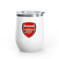 Thumbnail for Arsenal Wine Tumbler - 12oz Insulated Drinkware for Fans
