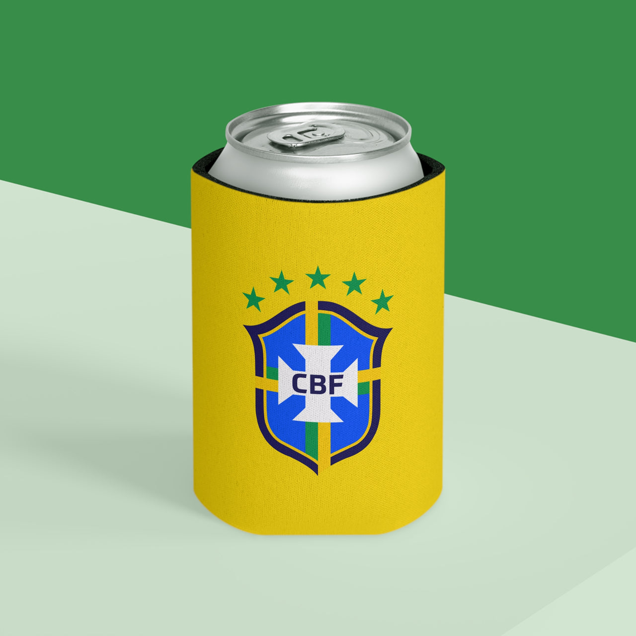 Brazil National Team Can Cooler — Drink Sleeve