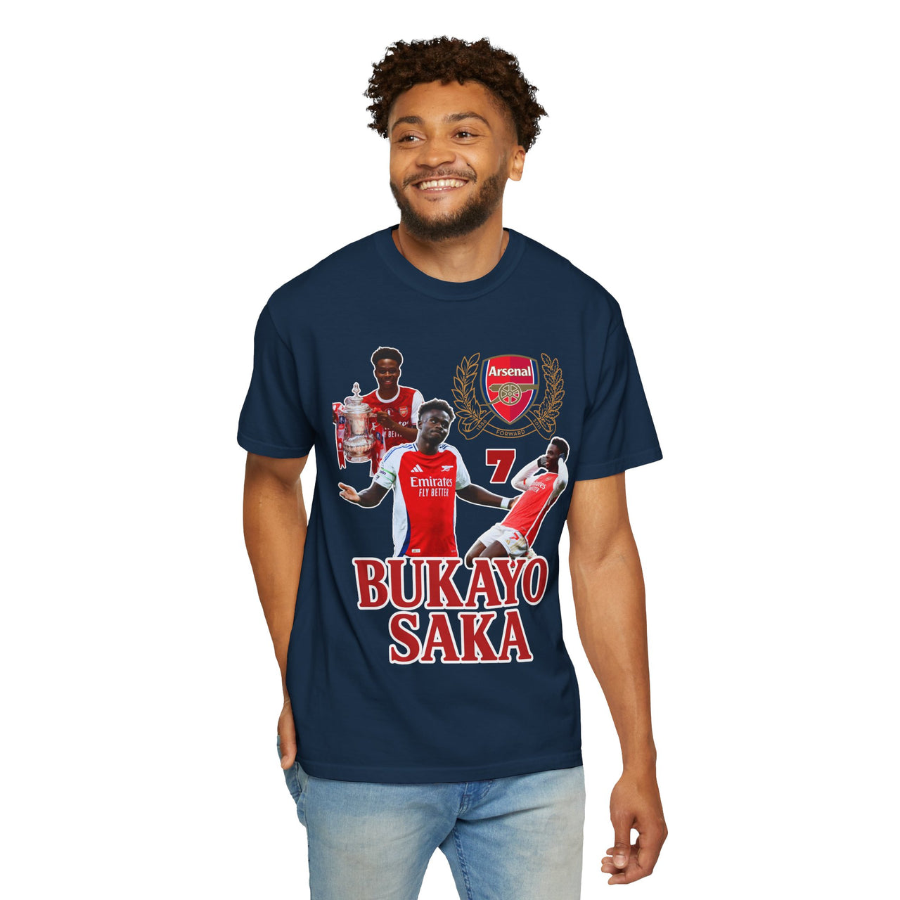 Bukayo Saka Graphic Tee - Unisex T-shirt