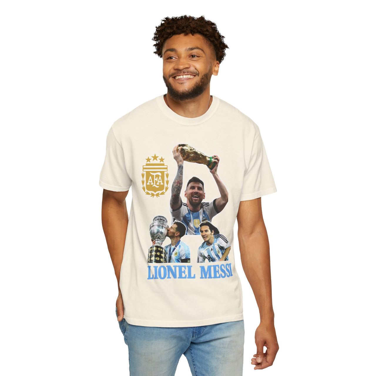 Lionel Messi Argentina Graphic Tee - Unisex