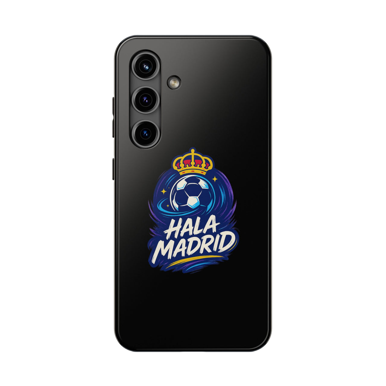 Real Madrid 'Hala Madrid'  Tough Phone Case - Black