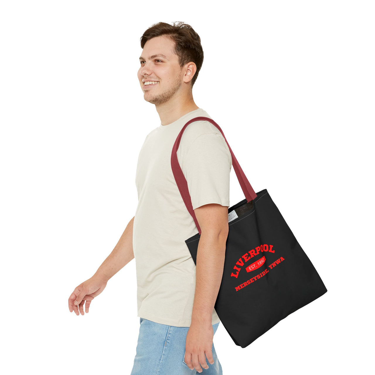 Liverpool Tote Bag - 'Merseyside, YNWA'